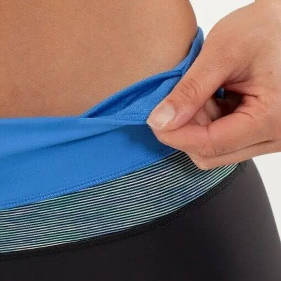 Lululemon Run Inspire Crops Size 6 Mesh Wee Are From Space Luxtreme Leggings - Picture 6 of 12